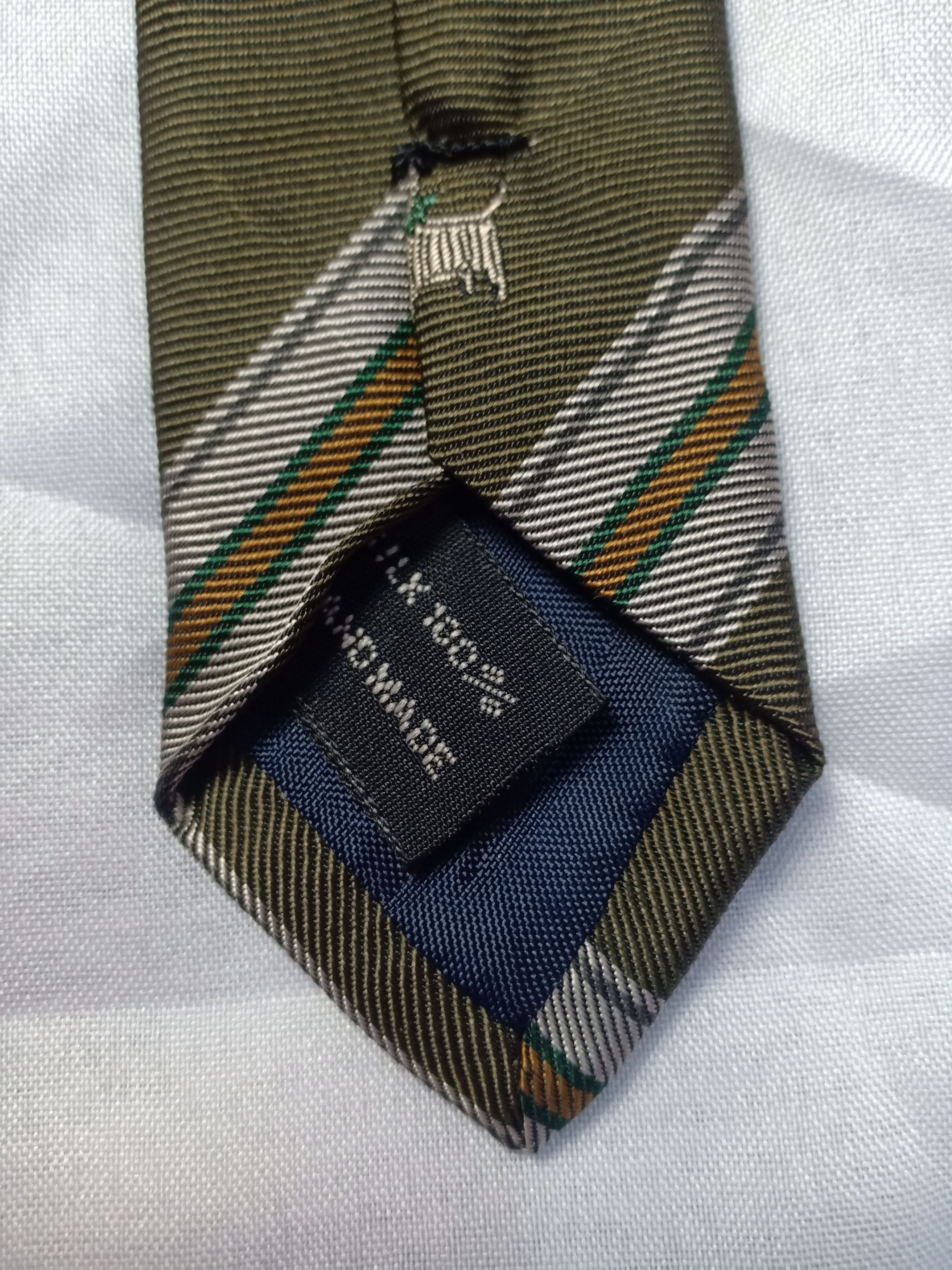 Japanese Brand Rosavittorio silk Seta neck tie polka dot Size ONE SIZE - 4 Thumbnail