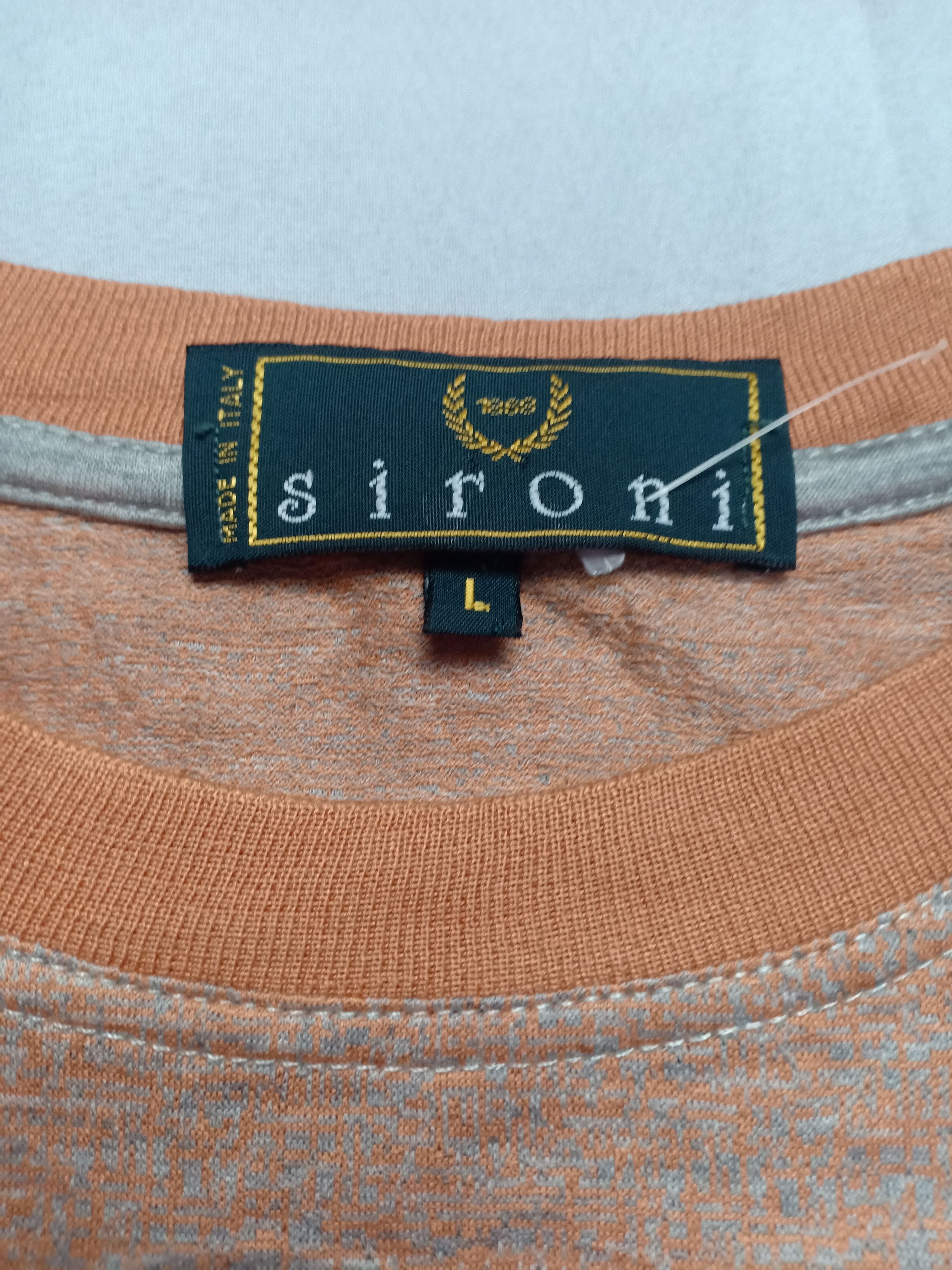 Vintage SIRONI Tee Single Pocket Tee Made in Italy Size US L / EU 52-54 / 3 - 2 Thumbnail