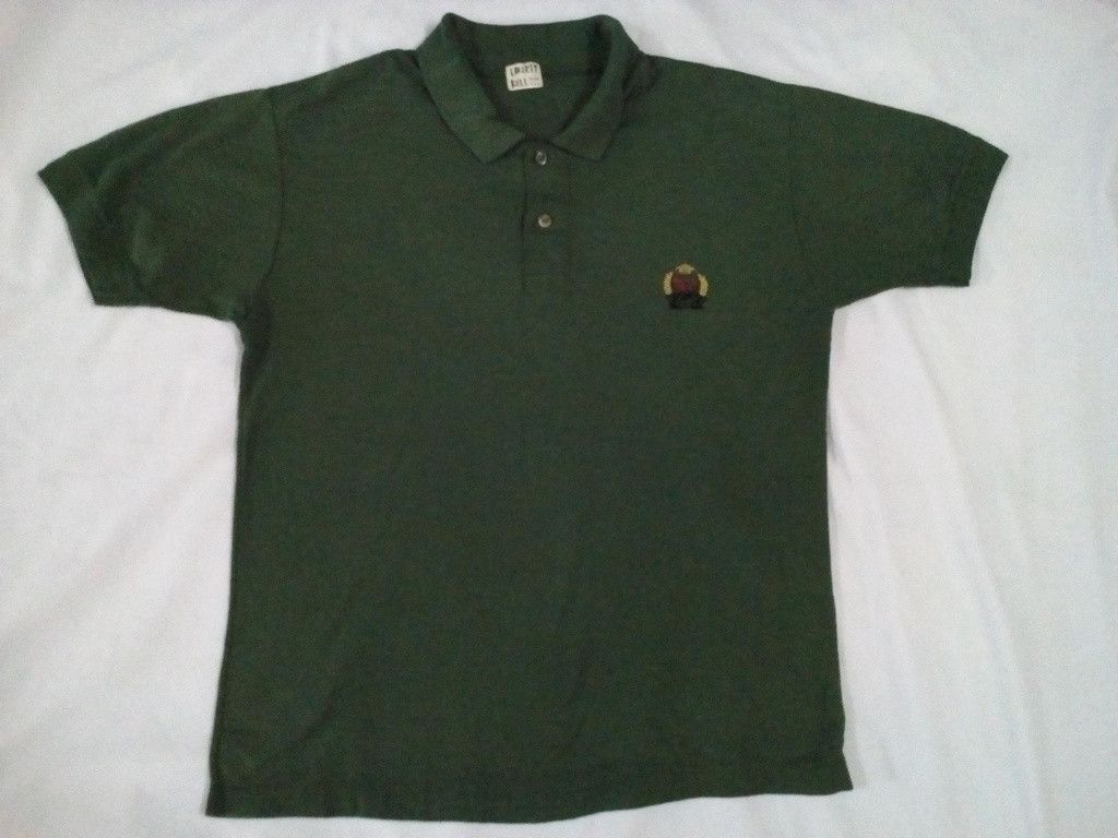 Liberty Vintage 80s 90s Liberty Bell USA Polo Shirt Sports Size US S / EU 44-46 / 1 - 1 Thumbnail