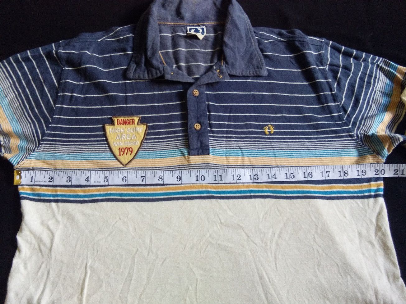 Hang Ten HANG TEN POLO Striped Classic Style Beach Fashion Size US M / EU 48-50 / 2 - 6 Thumbnail