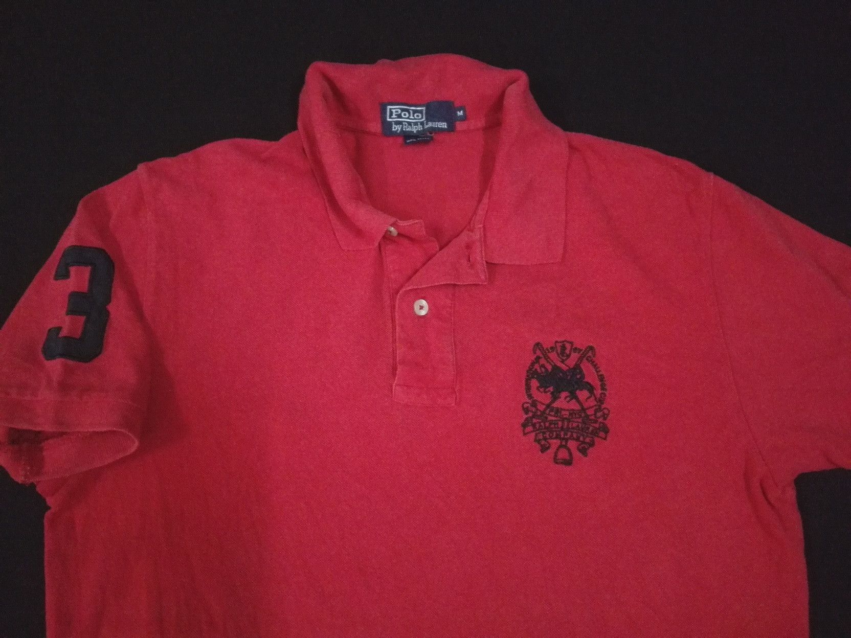 Polo Ralph Lauren × Vintage POLO RALPH LAUREN CHALLENGE CUP Polo Tee Size US M / EU 48-50 / 2 - 2 Thumbnail