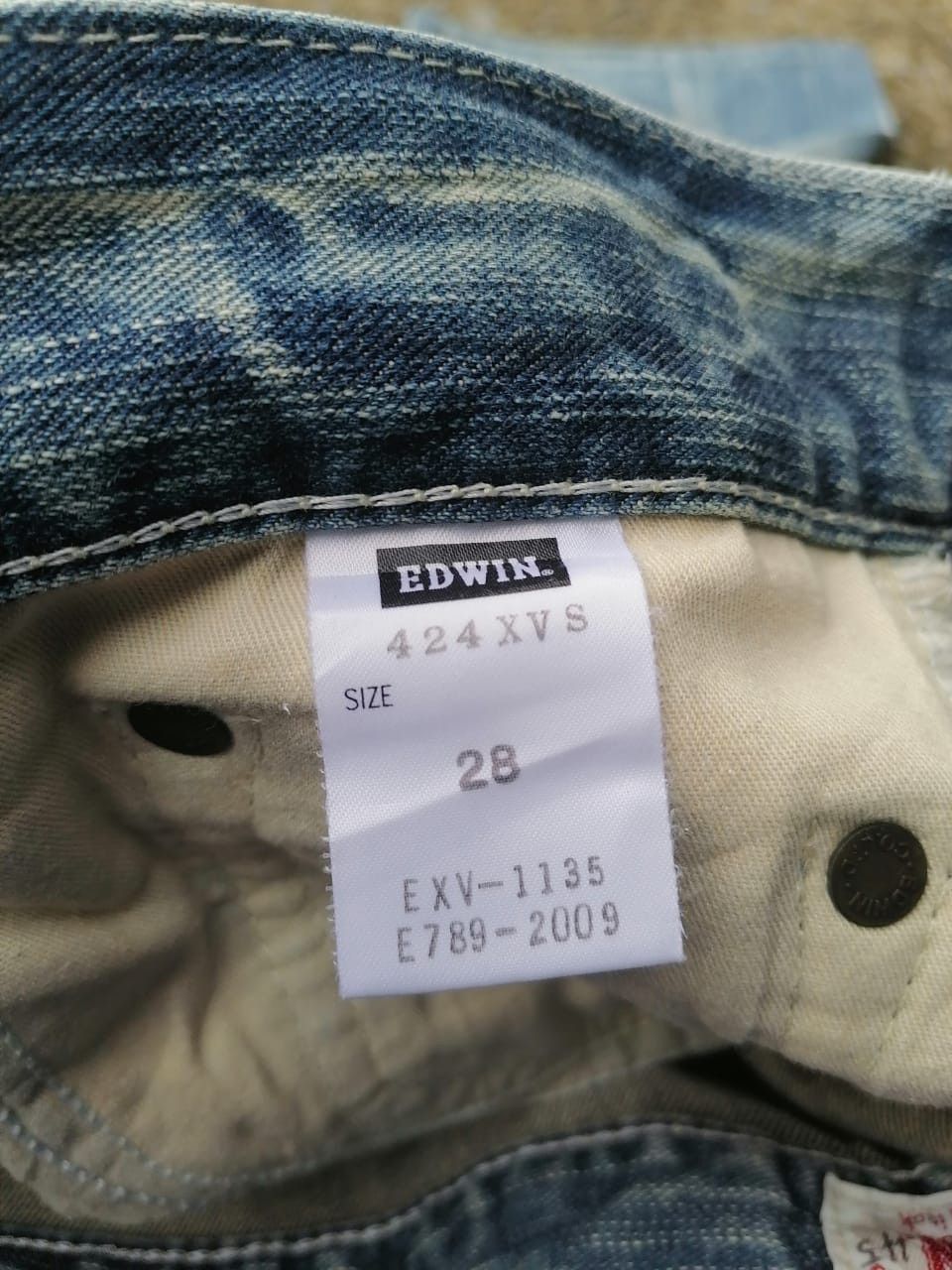 Edwin × Vintage Edwin XV Denim Jeans Size US 32 / EU 48 - 4 Thumbnail