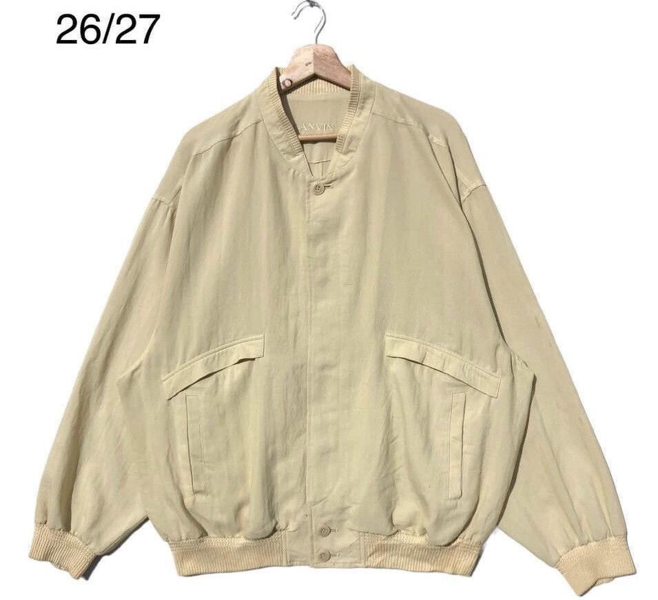 image of Lanvin Paris Jacket in Cream, Men's (Size XL)