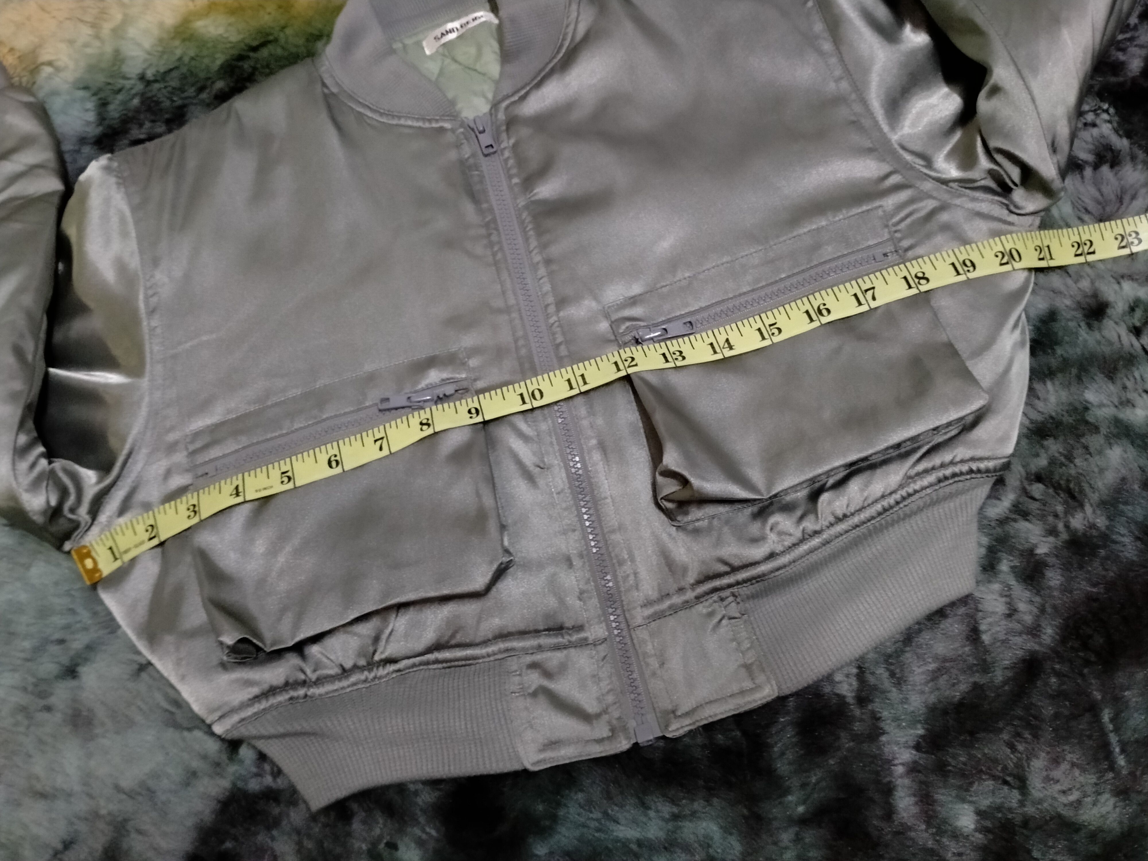 Japanese Brand Vintage Sand Beige Cropped Bomber Jacket Size M / US 6-8 / IT 42-44 - 10 Thumbnail