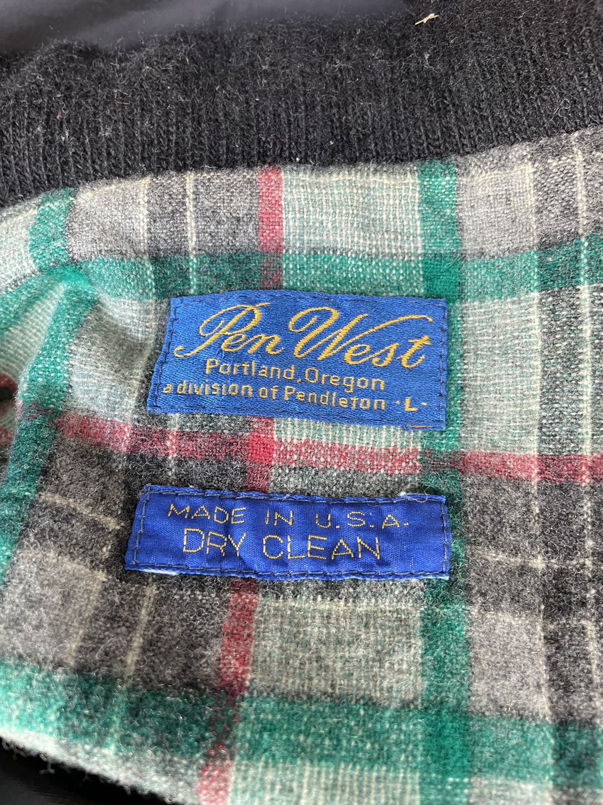 Pendleton Vintage Pen West Bombers Style Jackets made in usa Size US L / EU 52-54 / 3 - 8 Thumbnail