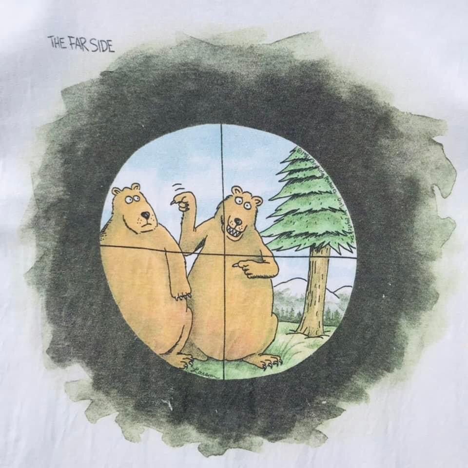 Vintage 🔥Accept Binding Offer🔥 The Far Side By Gary Larson Size US L / EU 52-54 / 3 - 2 Thumbnail