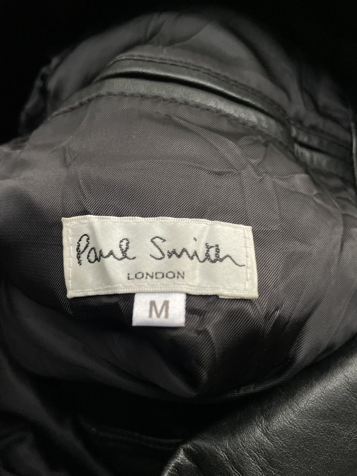 Paul Smith Vintage paul smith london leather jacket button up S sz Size US M / EU 48-50 / 2 - 12 Thumbnail