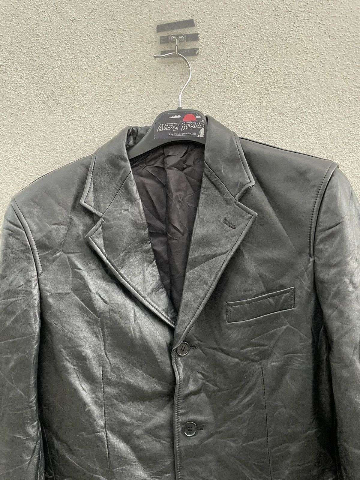 Paul Smith Vintage paul smith london leather jacket button up S sz Size US M / EU 48-50 / 2 - 2 Thumbnail