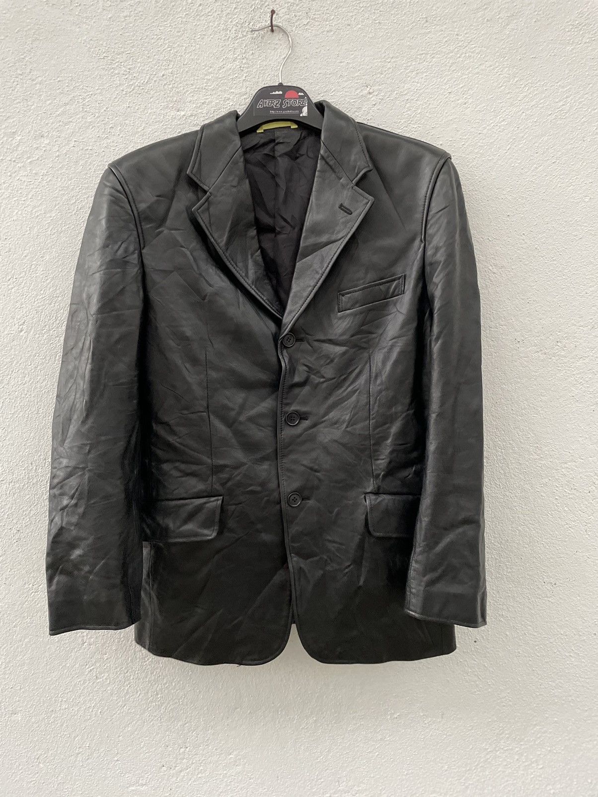 Paul Smith Vintage paul smith london leather jacket button up S sz Size US M / EU 48-50 / 2 - 1 Thumbnail