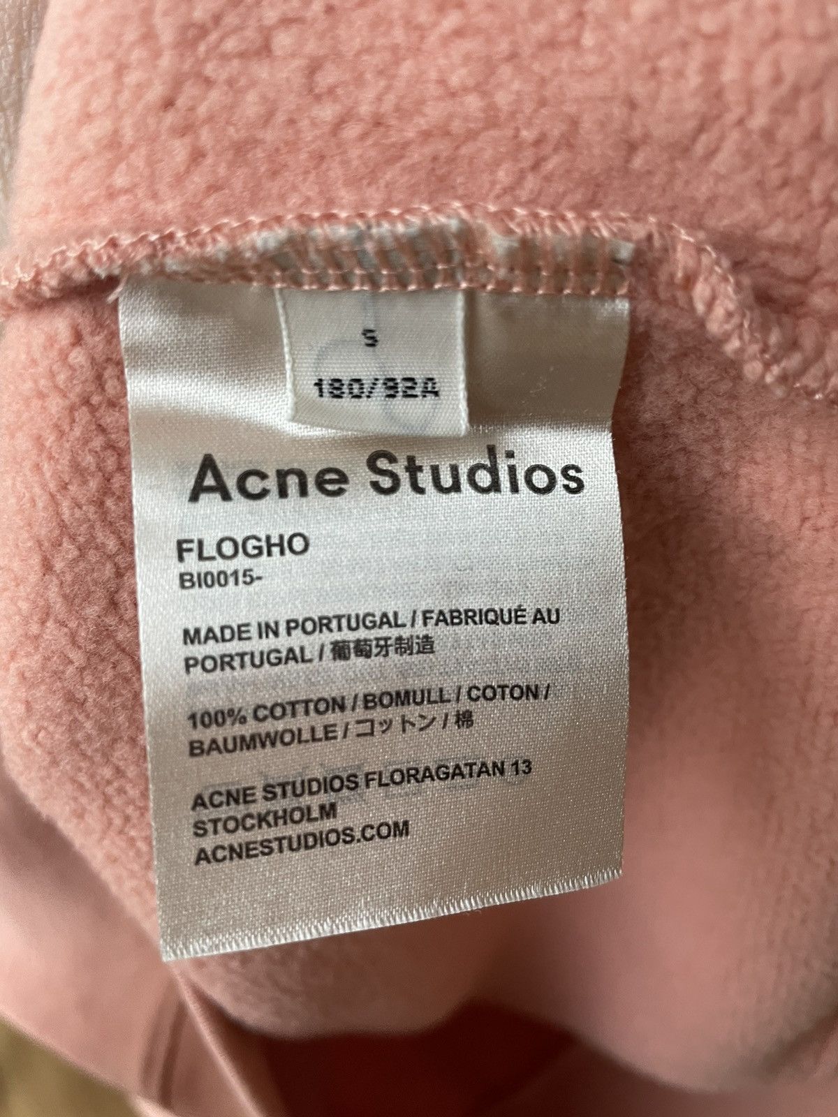 Acne Studios Acne studios iconic logo crewneck sweatshirt Size US S / EU 44-46 / 1 - 7 Thumbnail