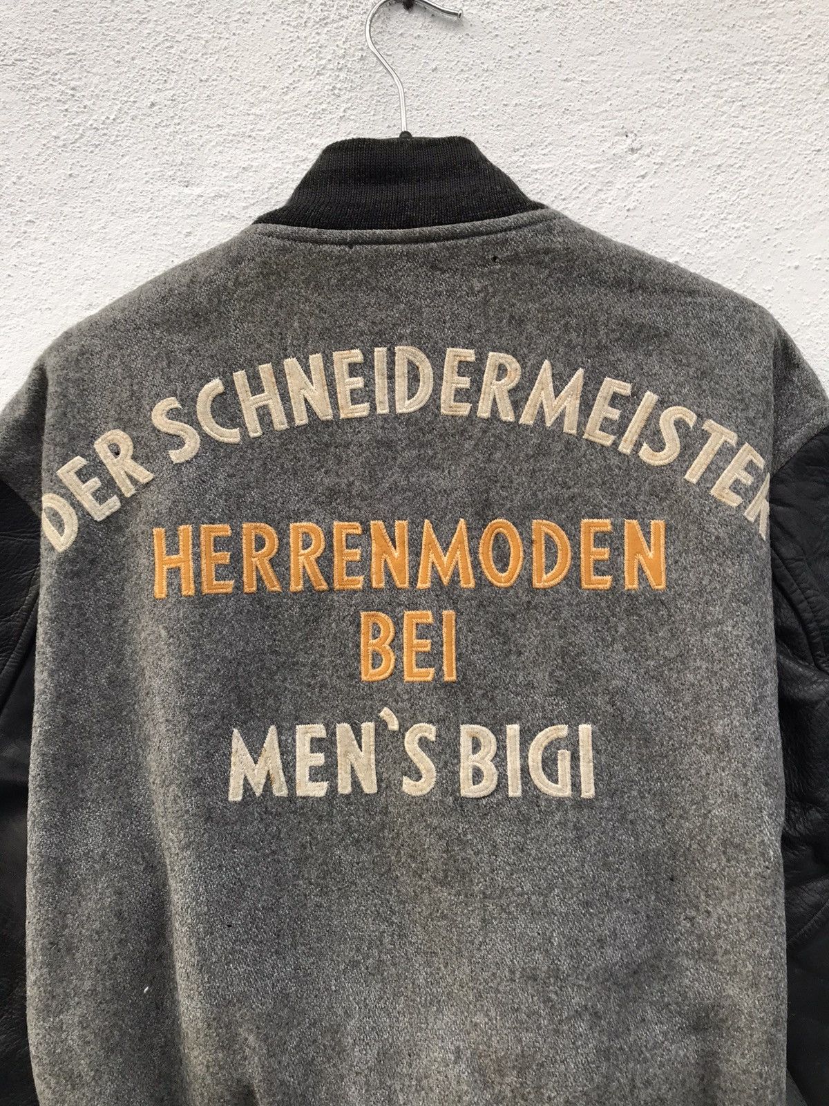 BIGI × Japanese Brand Vintage Men’s Bigi Big Logo Varsity Jackets Size US L / EU 52-54 / 3 - 1 Thumbnail
