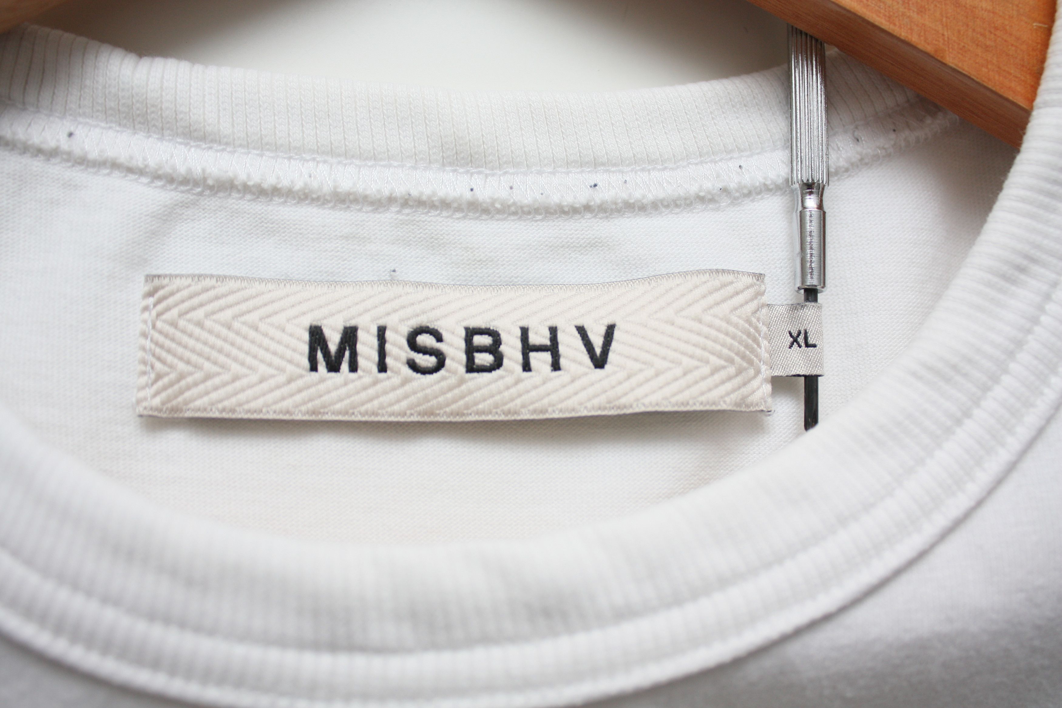Misbhv Misbhv White Short Sleeve T-Shirt Size US L / EU 52-54 / 3 - 5 Thumbnail