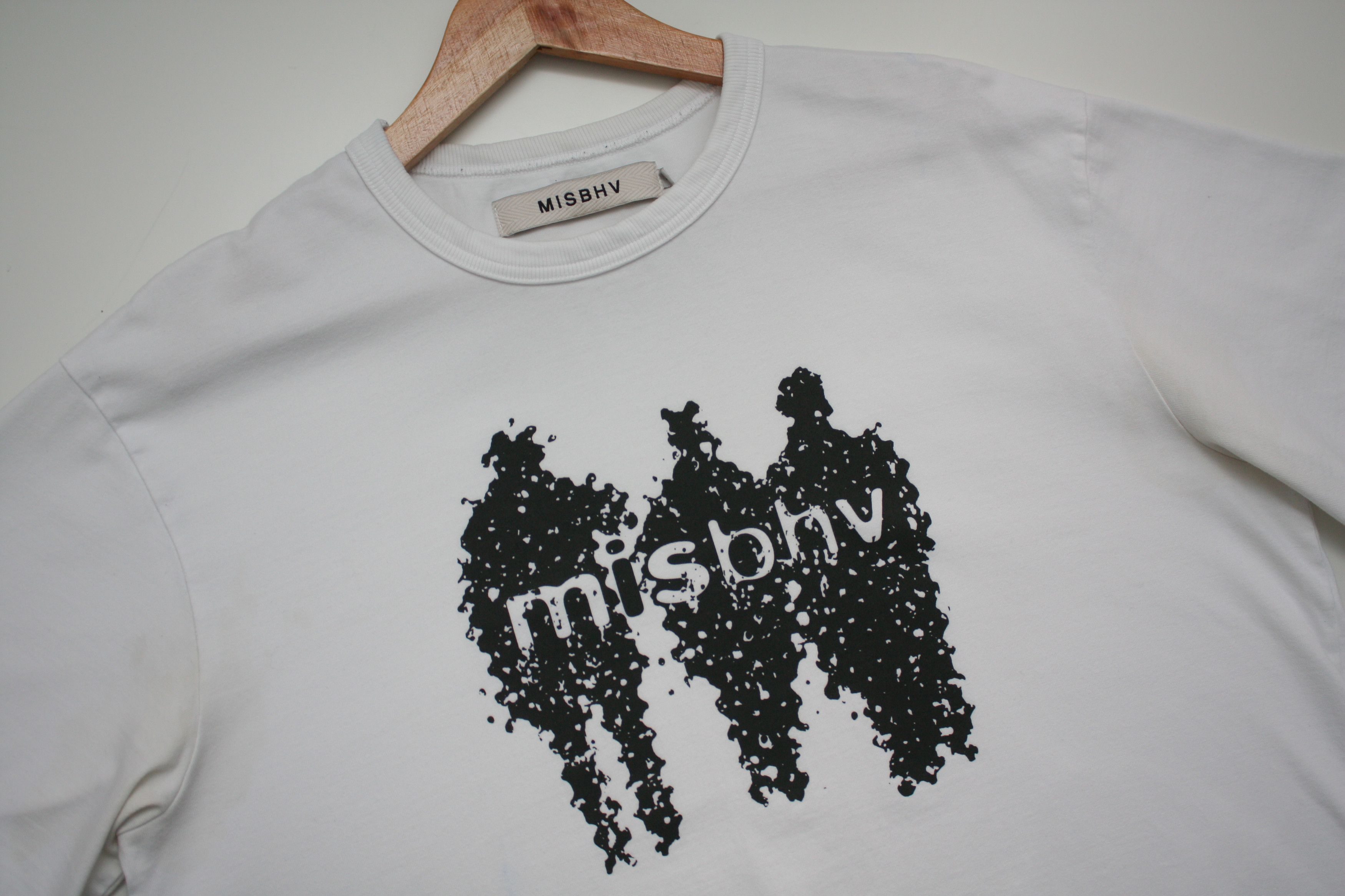 Misbhv Misbhv White Short Sleeve T-Shirt Size US L / EU 52-54 / 3 - 3 Thumbnail