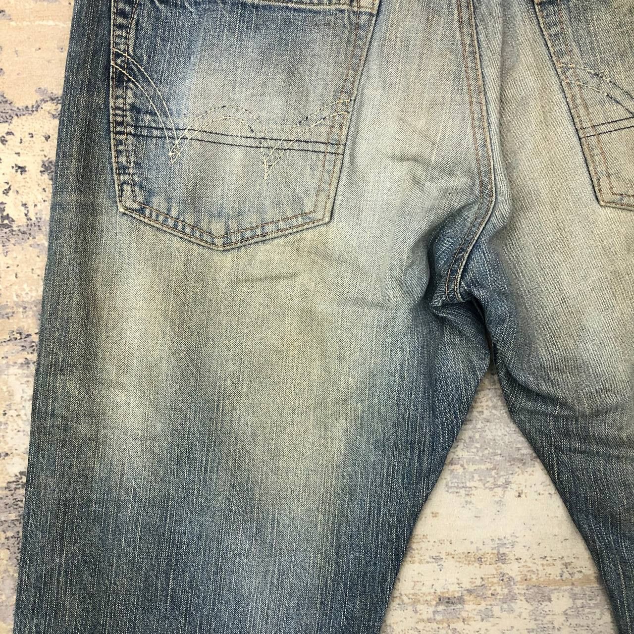 Edwin P175 VTG EDWIN BLUE WASH SELVEDGE DENIM Size US 35 - 8 Thumbnail
