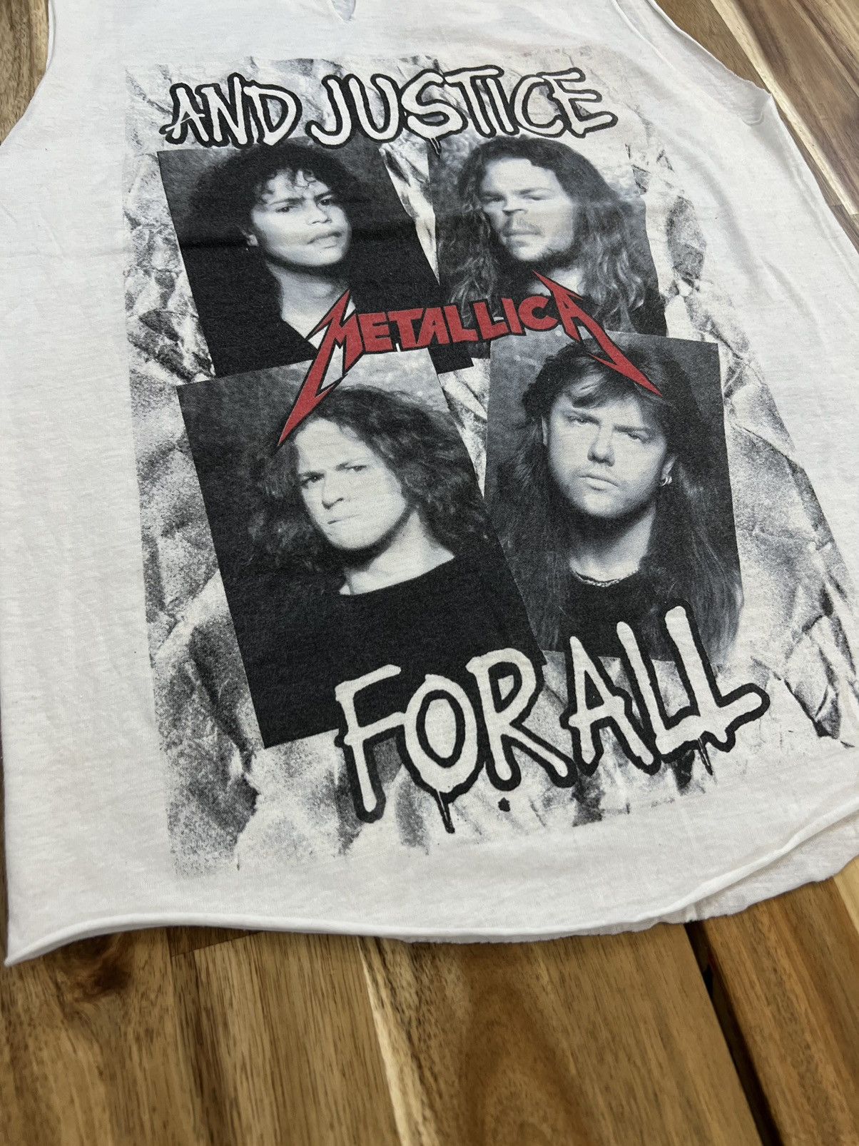 Band Tees Vintage 80’s Metallica And Justice For All Band Tee Shirts Size US M / EU 48-50 / 2 - 2 Thumbnail