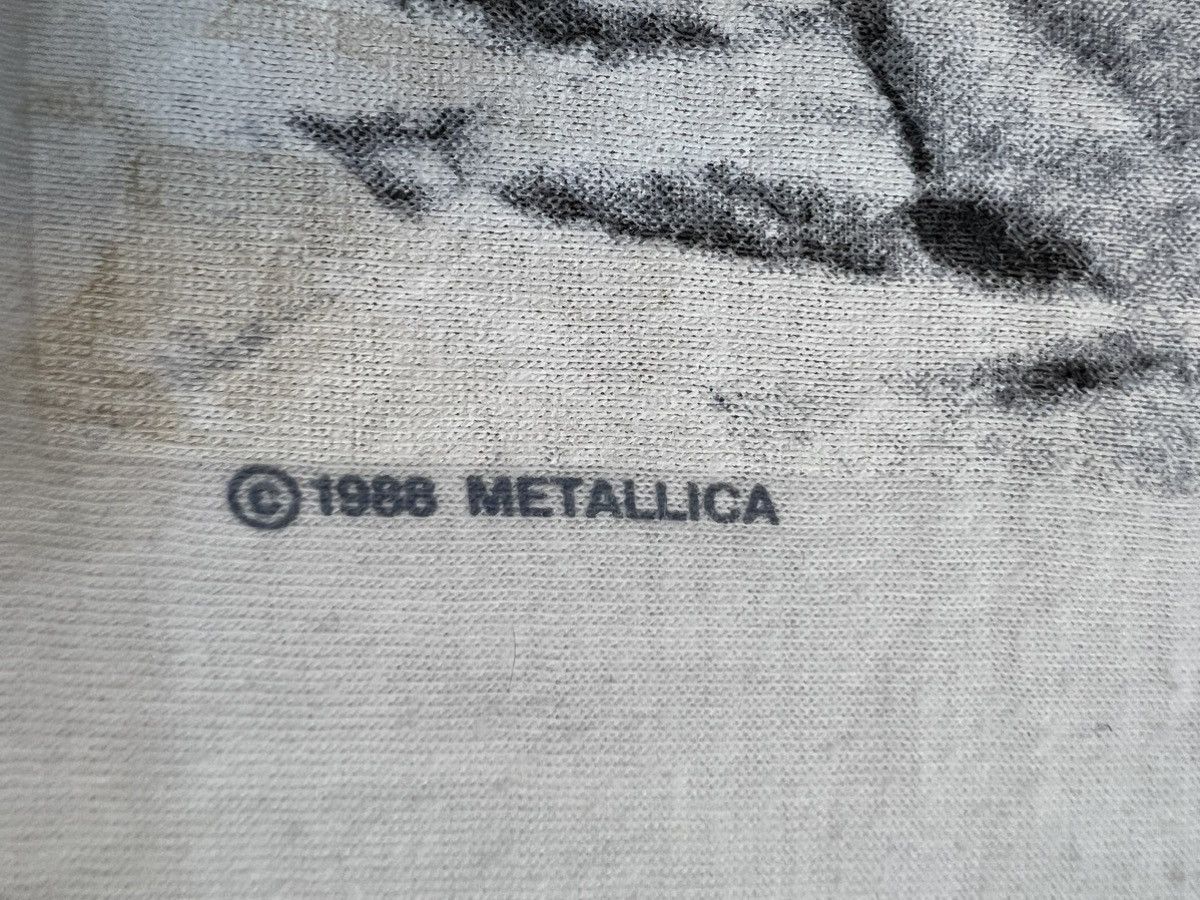 Band Tees Vintage 80’s Metallica And Justice For All Band Tee Shirts Size US M / EU 48-50 / 2 - 8 Thumbnail