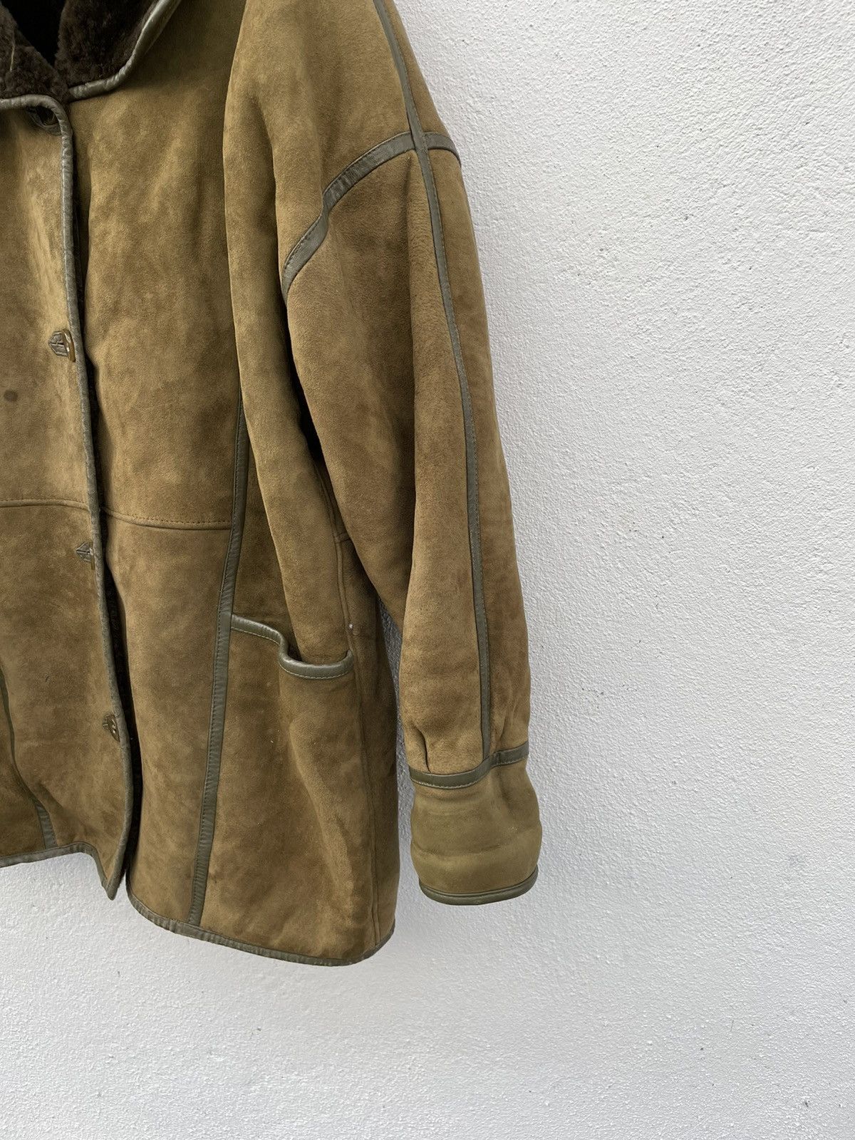 Leather Suede Leather Made In Bulgaria leather Jacket Size US L / EU 52-54 / 3 - 5 Thumbnail