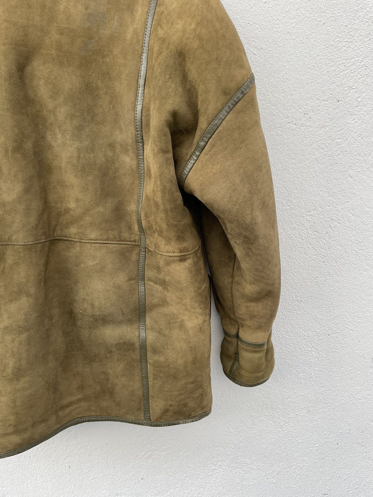 Leather Suede Leather Made In Bulgaria leather Jacket Size US L / EU 52-54 / 3 - 11 Thumbnail