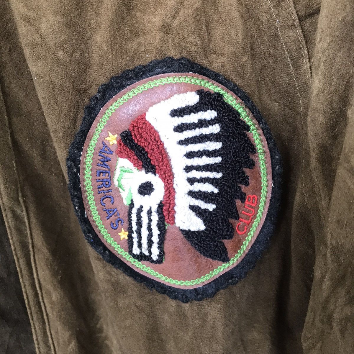 Vintage Vtg America’s Red Indian Club Native Jacket Size US M / EU 48-50 / 2 - 7 Thumbnail