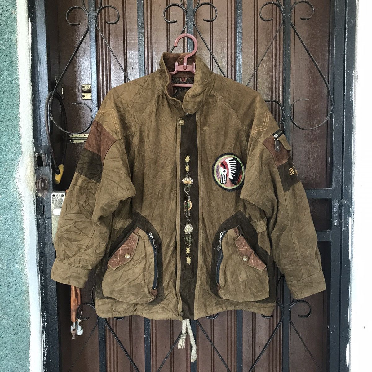 Vintage Vtg America’s Red Indian Club Native Jacket Size US M / EU 48-50 / 2 - 1 Thumbnail