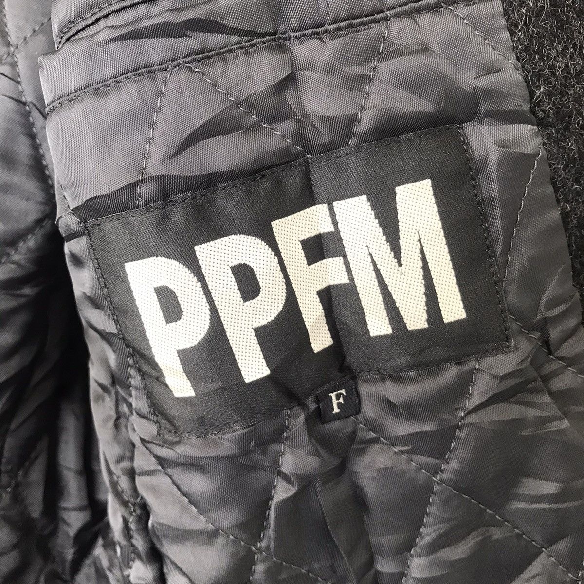 PPFM PPFM Blend Wool Jacket Coat Quilted Inner Size US M / EU 48-50 / 2 - 4 Thumbnail