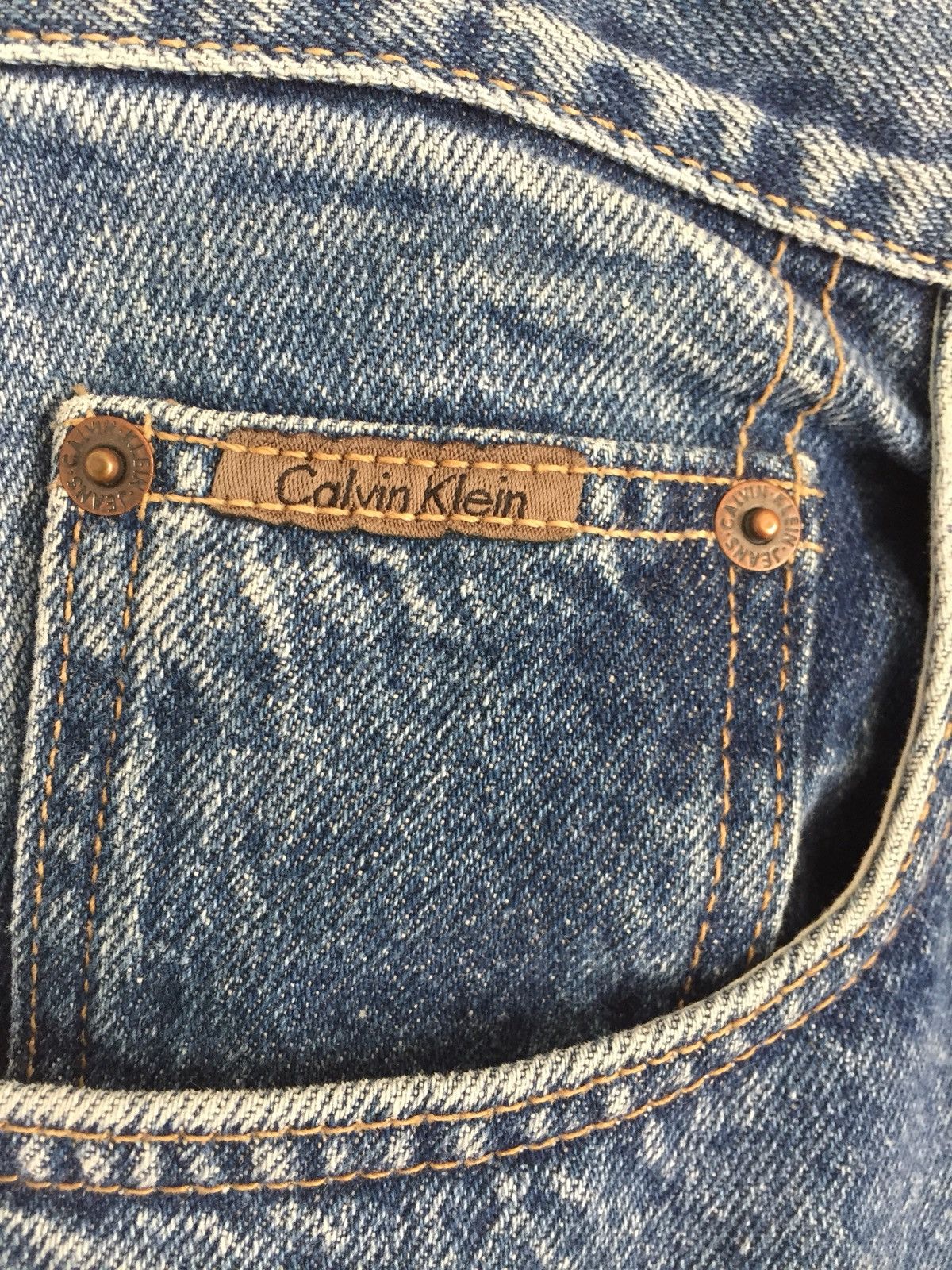 Calvin Klein Calvin Klein Made in USA stone washed jeans Size US 34 / EU 50 - 4 Thumbnail