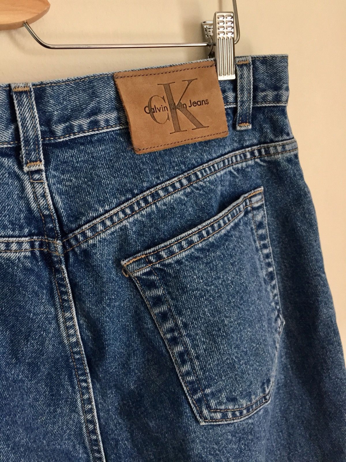 Calvin Klein Calvin Klein Made in USA stone washed jeans Size US 34 / EU 50 - 2 Thumbnail