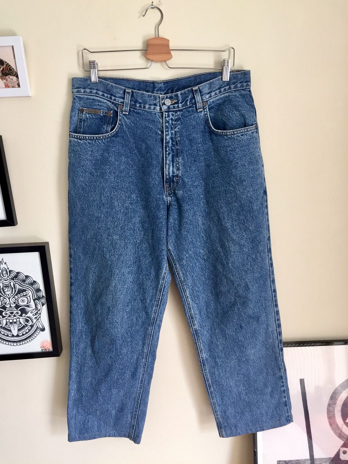 Calvin Klein Calvin Klein Made in USA stone washed jeans Size US 34 / EU 50 - 3 Thumbnail