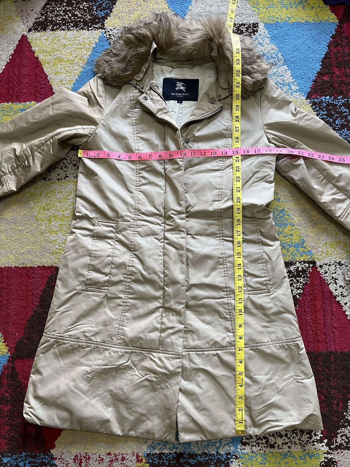 Burberry × Vintage Vintage Burberry London Parkas Long Coat Size S / US 4 / IT 40 - 3 Thumbnail