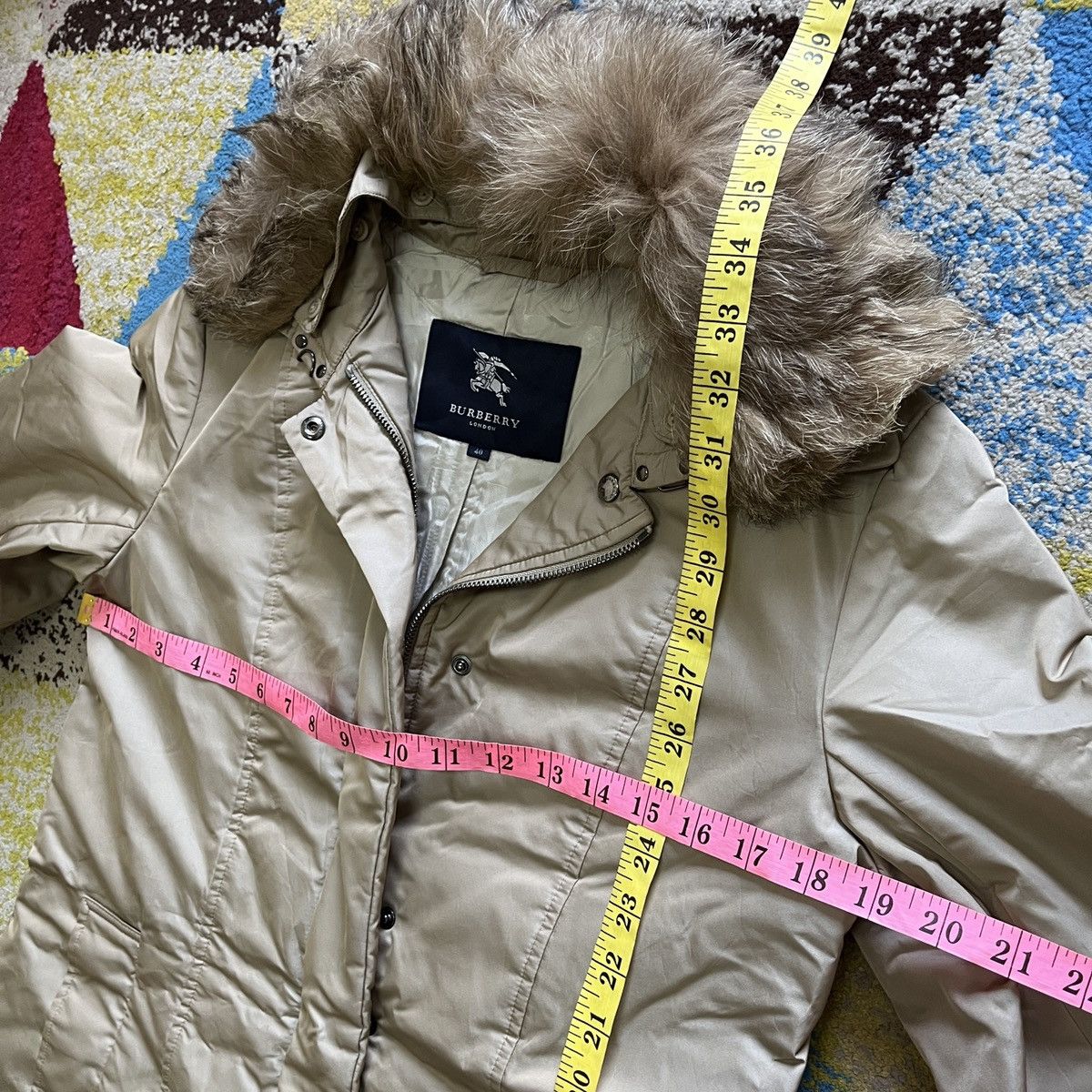 Burberry × Vintage Vintage Burberry London Parkas Long Coat Size S / US 4 / IT 40 - 2 Thumbnail