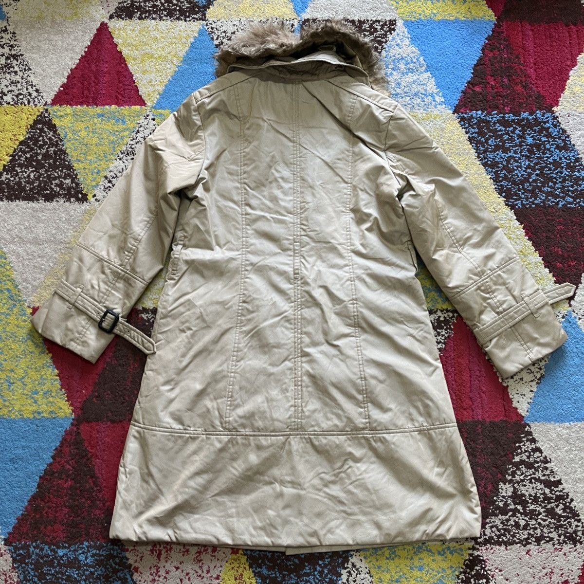 Vintage Burberry London Parkas Long Coat
