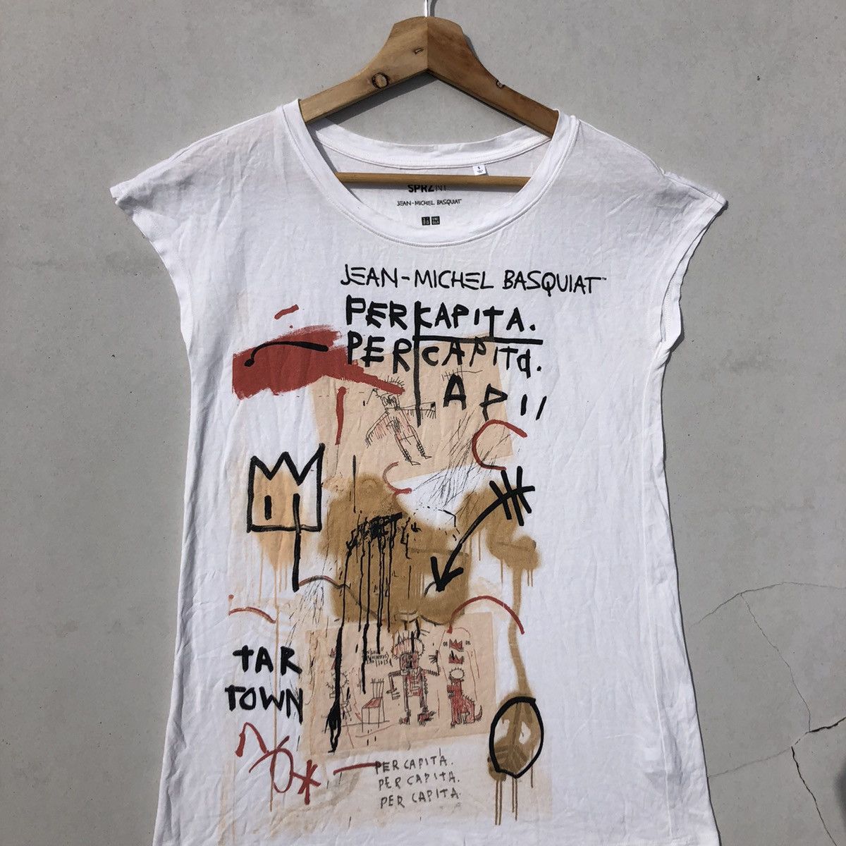 Uniqlo RARE🔥 Jean Michel Basquiat Size S / US 4 / IT 40 - 2 Thumbnail