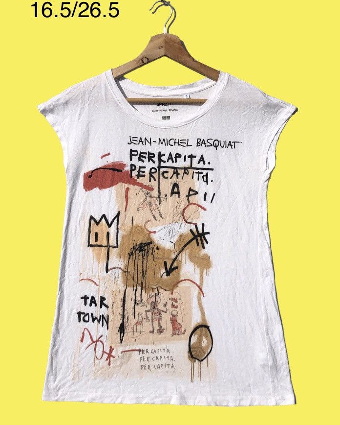 Uniqlo RARE🔥 Jean Michel Basquiat Size S / US 4 / IT 40 - 1 Thumbnail