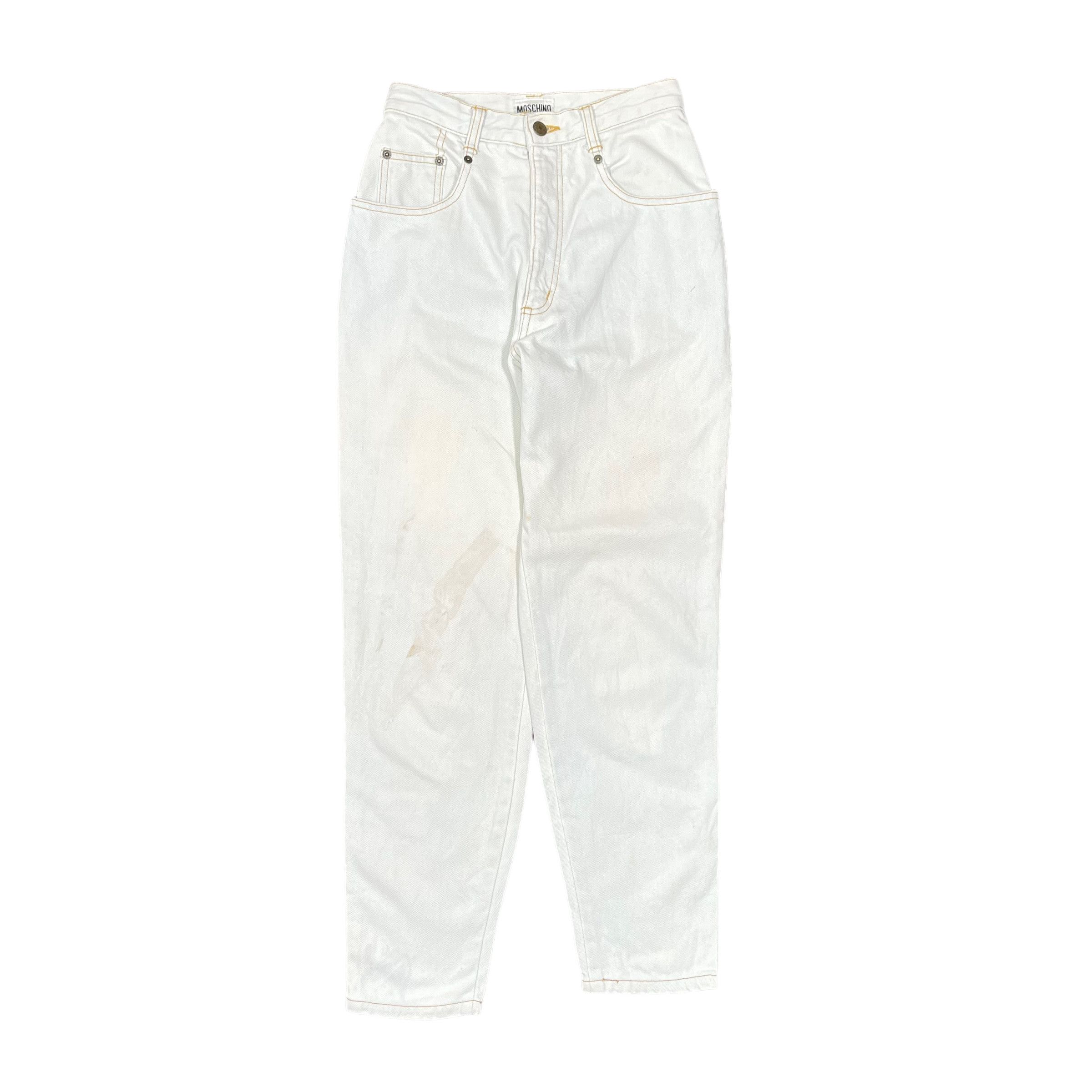 Moschino Moschino Milano Light Washed Denim Jeans Size 24" / US 00 / IT 34 - 2 Thumbnail