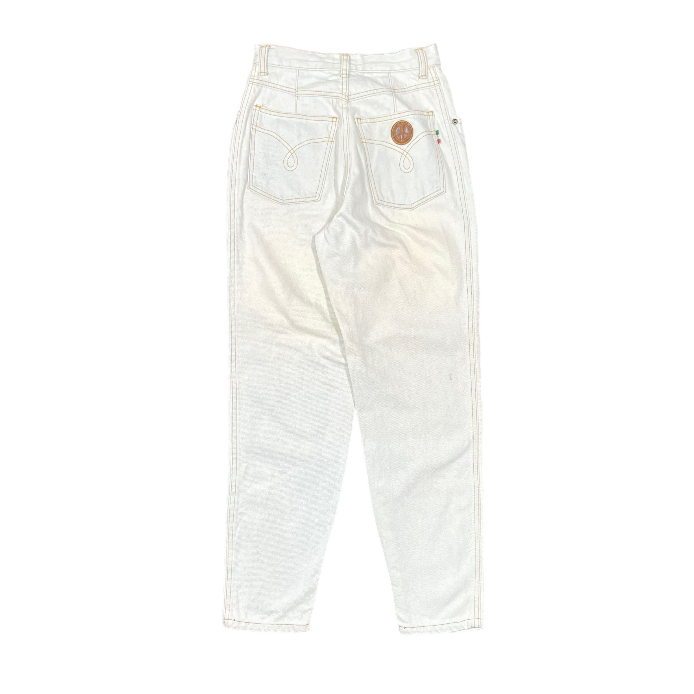 Moschino Moschino Milano Light Washed Denim Jeans Size 24" / US 00 / IT 34 - 1 Thumbnail