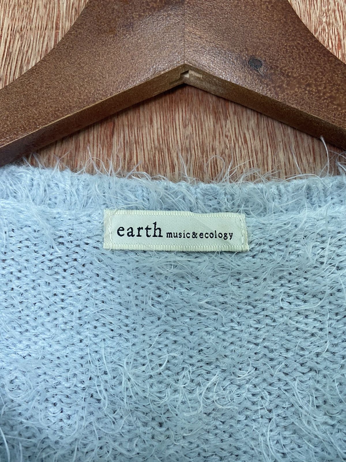 Homespun Knitwear Earth Music & Ecology Shag Shaggy Fur Mohair Knitwear #B560 Size US S / EU 44-46 / 1 - 6 Thumbnail