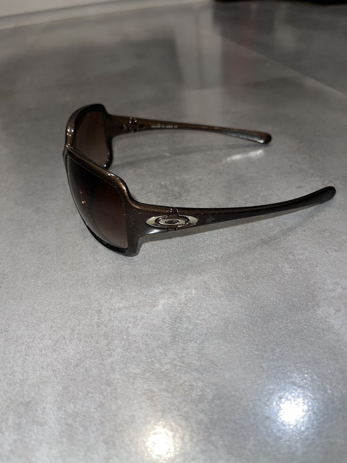 Oakley Oakley OO9168-02 "Break Point" Brown Shine Sunglasses Size ONE SIZE - 6 Thumbnail
