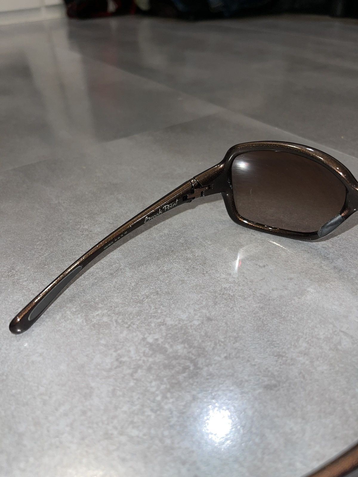 Oakley Oakley OO9168-02 "Break Point" Brown Shine Sunglasses Size ONE SIZE - 12 Thumbnail
