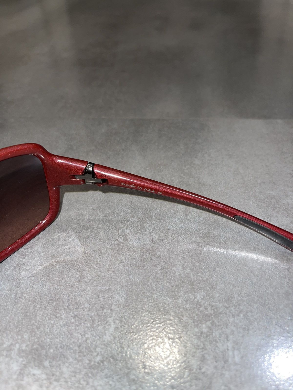 Oakley Oakley OO9168-03 "Break Point" Red Shine Sunglasses Size ONE SIZE - 11 Thumbnail