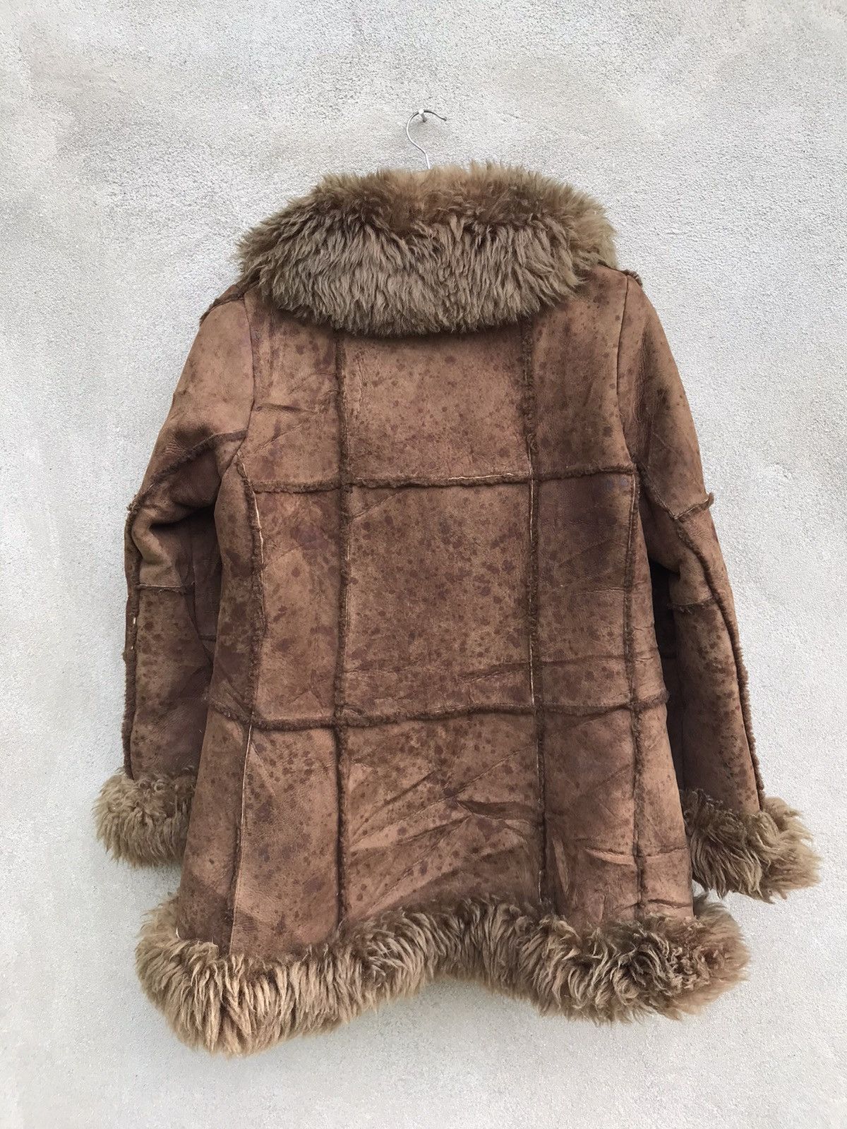 Other RARE SHEEPSKIN COAT FUR LEATHER JACKET UNISEX LIKE SAGA FOX Size US S / EU 44-46 / 1 - 6 Thumbnail