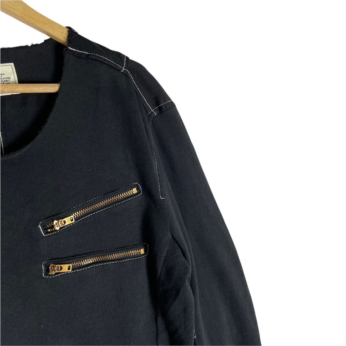 Avirex × Seditionaries 🔥AVIREX Black Gothic Long Sleeve Size US XL / EU 56 / 4 - 5 Thumbnail