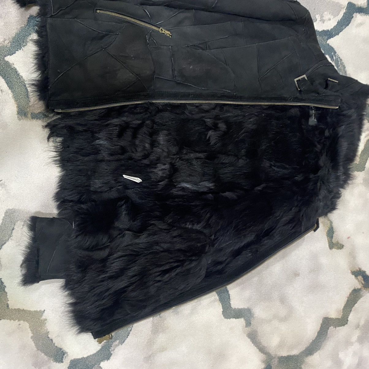 Japanese Brand black patch leather jacket Size US L / EU 52-54 / 3 - 4 Thumbnail