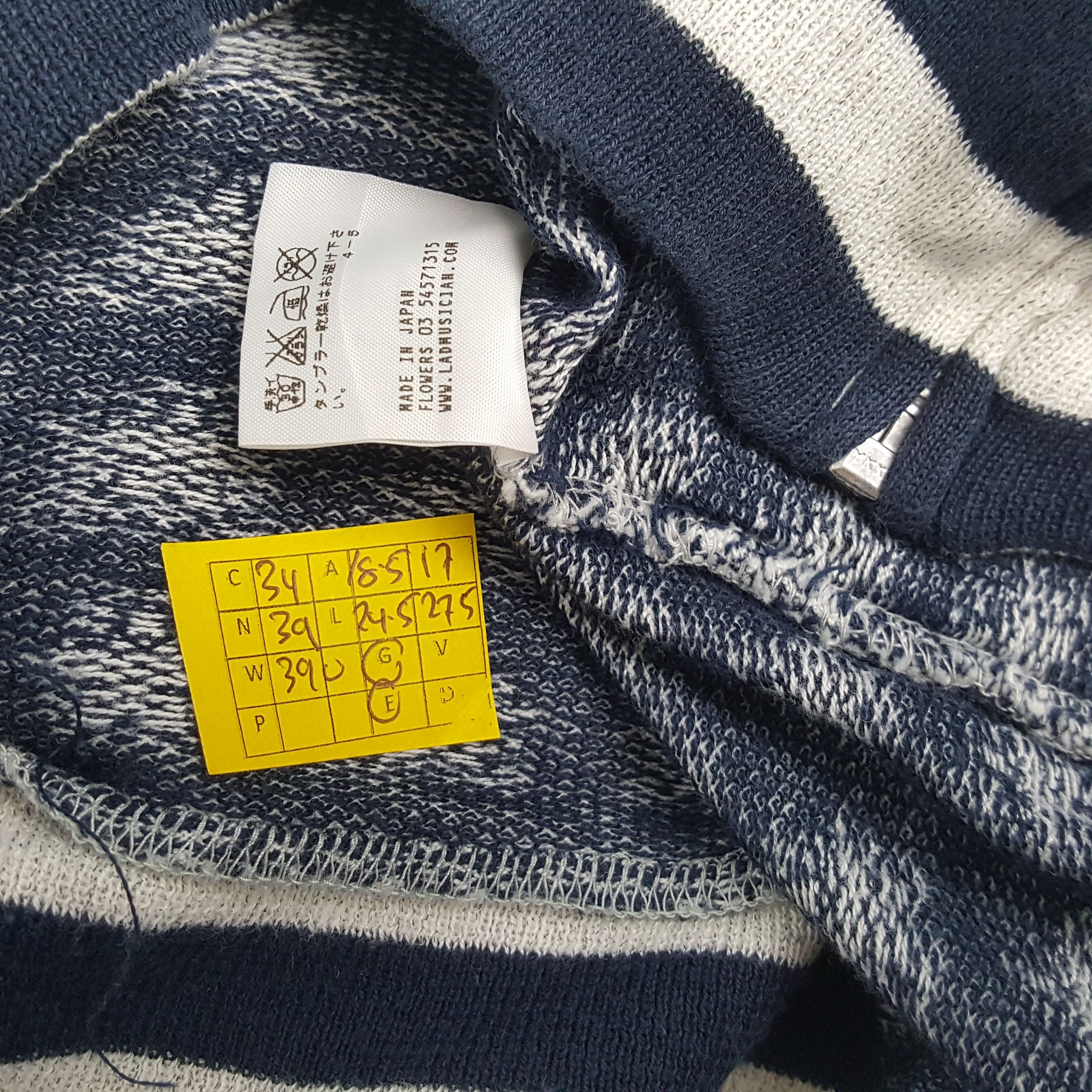 Vintage LAD MUSICIAN Japanese Brand Star Design Hoodies