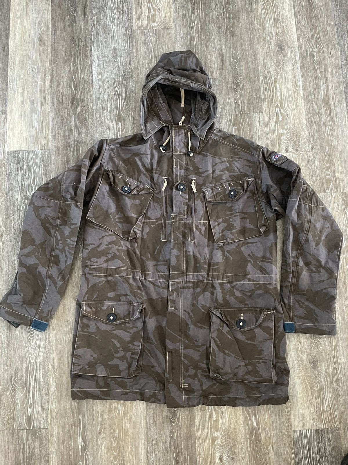 Camo British Army Surplus Desert Camo Smock Combat Jacket 190/96 | Grailed