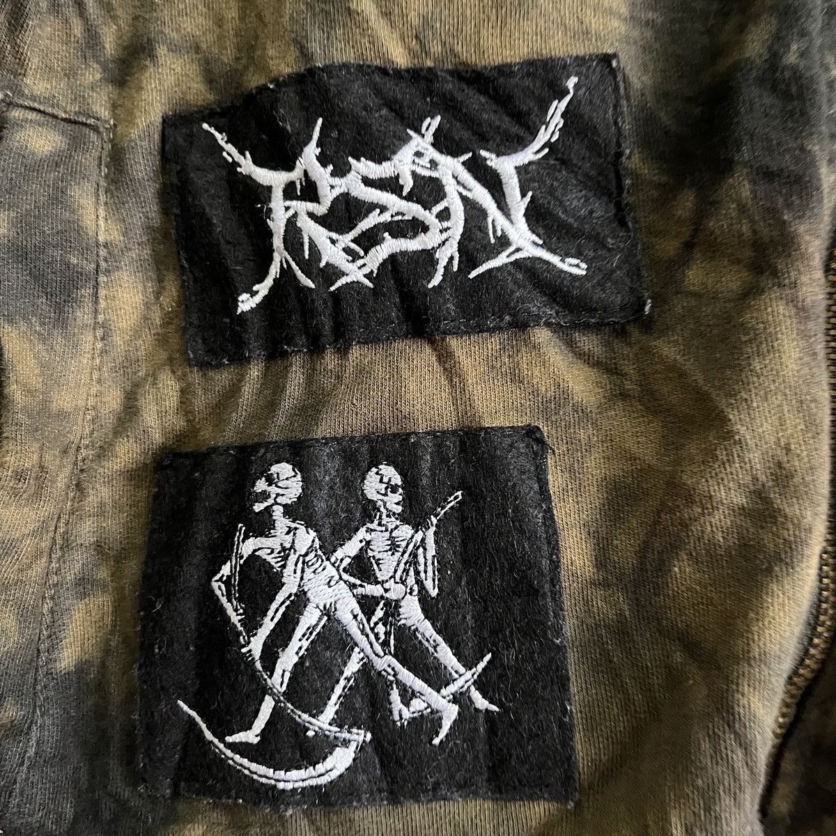 If Six Was Nine × Reason Vintage 90s Punk Metal Rock Band Tie Dye Sweater Hoodie Size US M / EU 48-50 / 2 - 11 Thumbnail