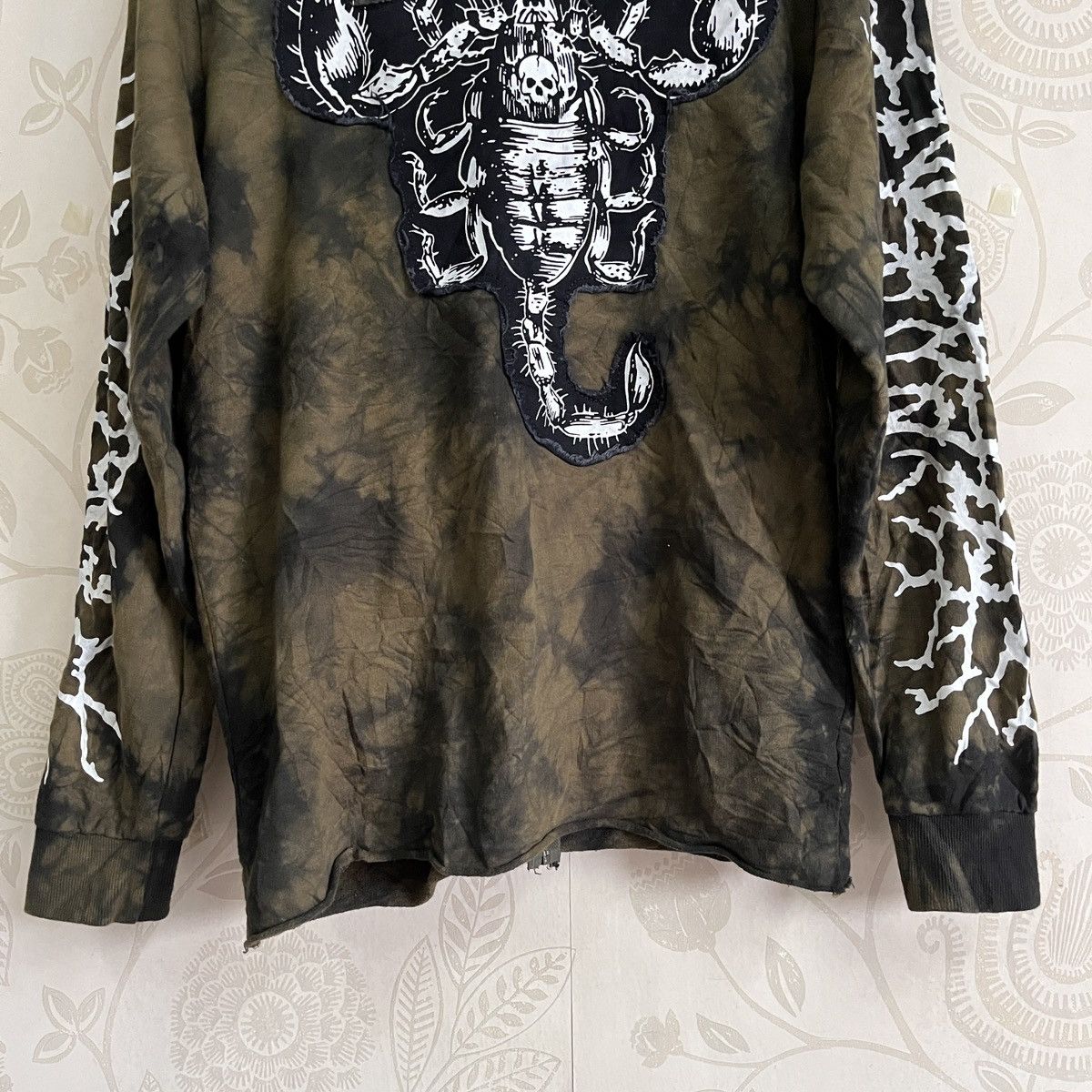 If Six Was Nine × Reason Vintage 90s Punk Metal Rock Band Tie Dye Sweater Hoodie Size US M / EU 48-50 / 2 - 16 Thumbnail