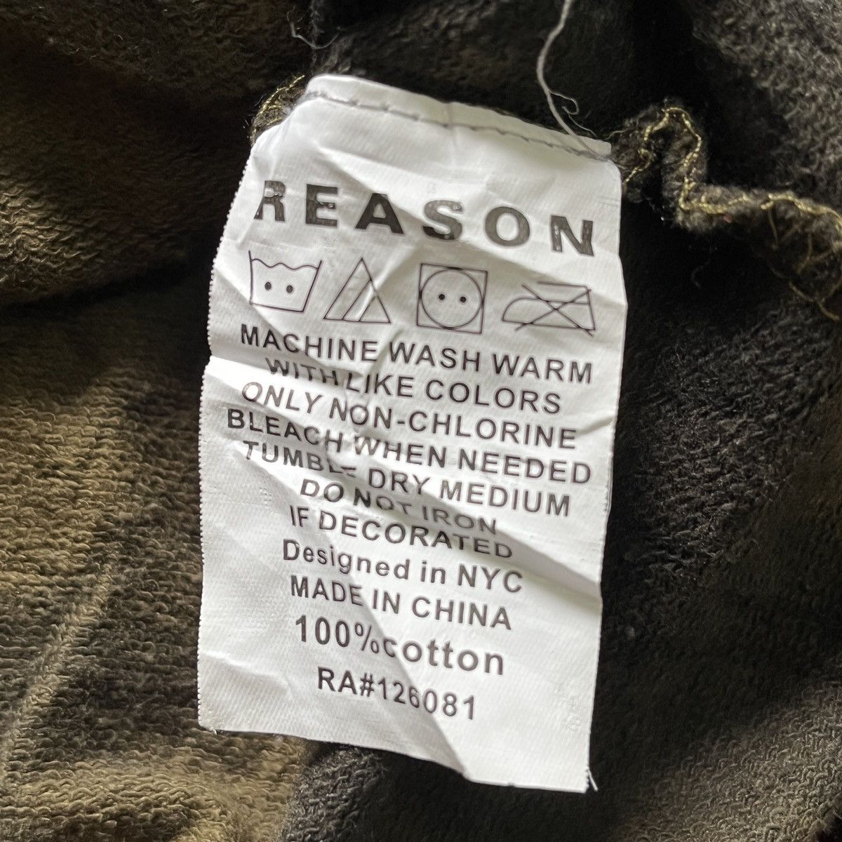 If Six Was Nine × Reason Vintage 90s Punk Metal Rock Band Tie Dye Sweater Hoodie Size US M / EU 48-50 / 2 - 18 Thumbnail