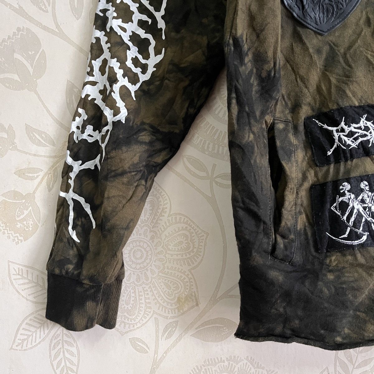 If Six Was Nine × Reason Vintage 90s Punk Metal Rock Band Tie Dye Sweater Hoodie Size US M / EU 48-50 / 2 - 5 Thumbnail