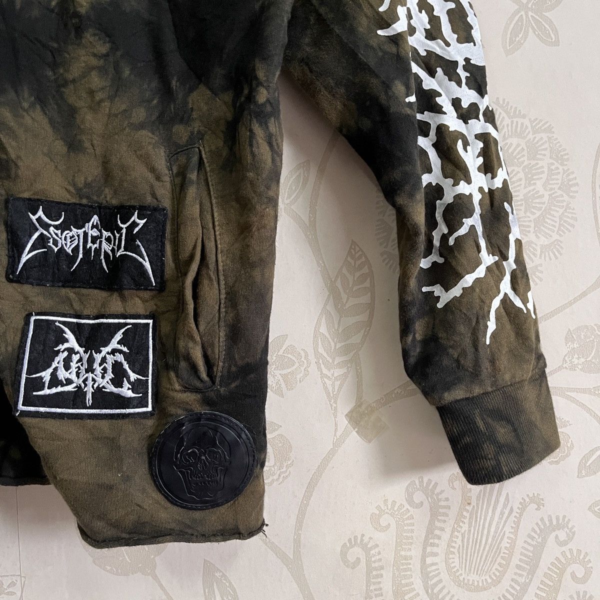 If Six Was Nine × Reason Vintage 90s Punk Metal Rock Band Tie Dye Sweater Hoodie Size US M / EU 48-50 / 2 - 6 Thumbnail