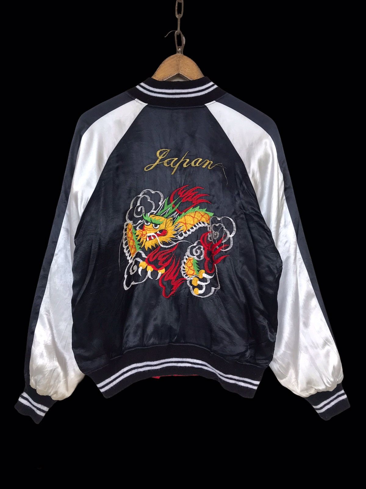 Vintage ⏰Offernow❗️Vintage Sukajan Dragon Zipper Jacket Size US M / EU 48-50 / 2 - 1 Thumbnail
